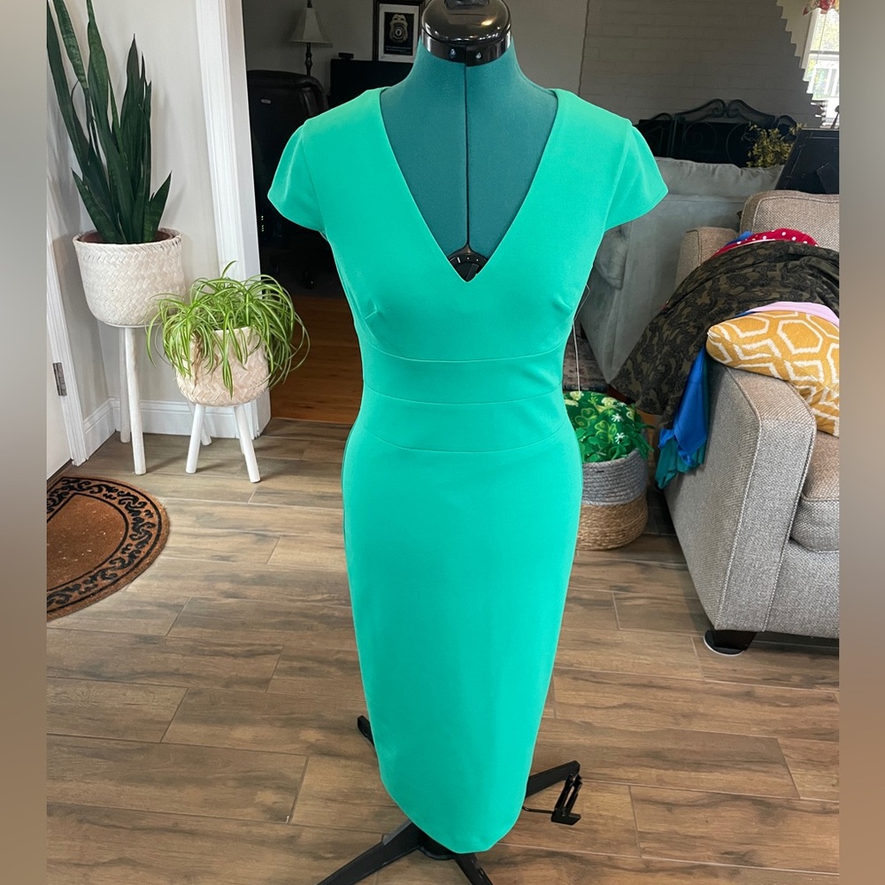Donna Morgan size 2 green dress